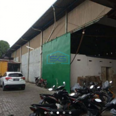 Dijual Tanah dan Bangunan Gudangnya Saja di Tambun Bekasi LT 1450m2