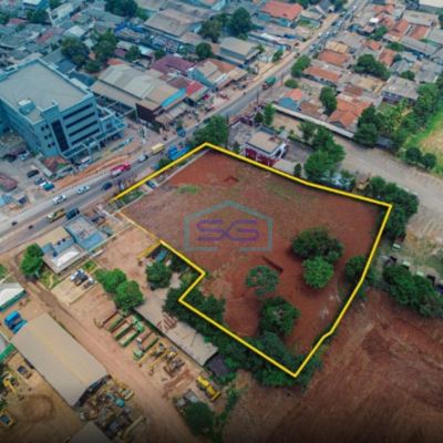 Dijual Tanah Dipinggir Jalan Raya Lokasi Bagus di Narogong Bekasi Luas Tanah (PxL)  5200 m²