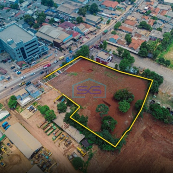 Dijual Tanah Dipinggir Jalan Raya Lokasi Bagus di Narogong Bekasi Luas Tanah (PxL)  5200 m²-4