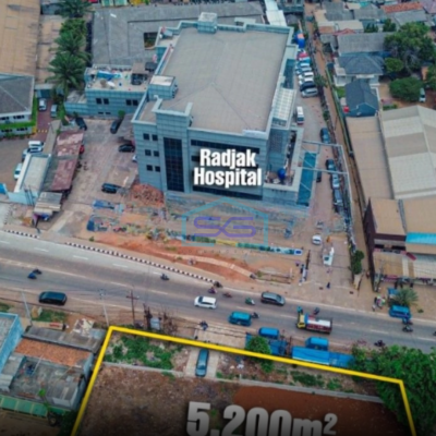 Dijual Tanah Dipinggir Jalan Raya Lokasi Bagus di Narogong Bekasi Luas Tanah (PxL)  5200 m²