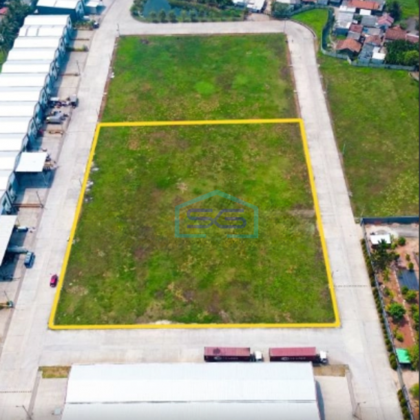 Dijual Tanah Siap Bangun Lokasi Dalam Pergudangan Di Teluk Naga Tangerang Luas Tanah  6600 m²-1