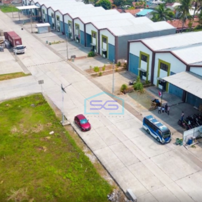 Dijual Tanah Siap Bangun Lokasi Dalam Pergudangan Di Teluk Naga Tangerang Luas Tanah  6600 m²