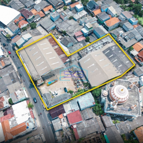 Dijual Gudang Siap Pakai Rapi Di Tipar Cakung Jakarta Timur Luas Bangunan  3600 m²-1