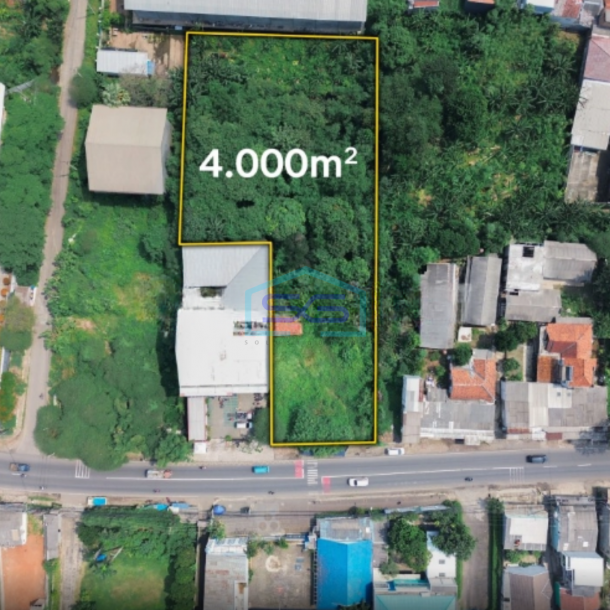 Dijual Tanah Kavling Di Daerah Narogong Bekasi Lokasi Sangat Strategis Luas Tanah 4000m2-1