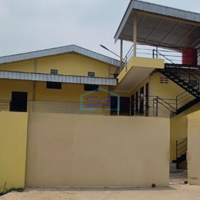 Dijual Gudang Baru Luas Bangunan 1300 m² Lokasi Pasar Kemis Tangerang