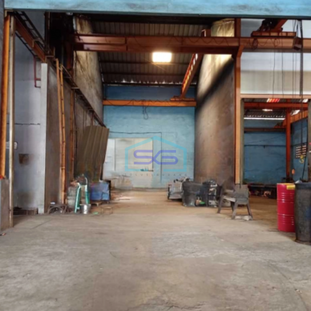Dijual Gudang Murah Luas Bangunan  1500 m² Lokasi Teluk Naga Tangerang-2