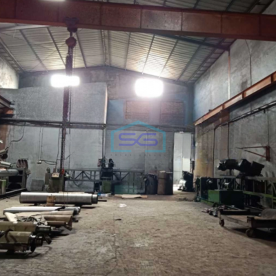 Dijual Gudang Murah Luas Bangunan  1500 m² Lokasi Teluk Naga Tangerang