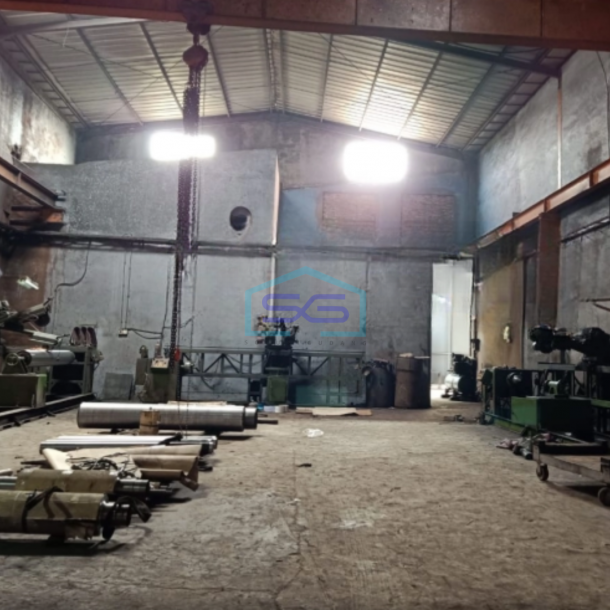 Dijual Pabrik Akses Container 40 Feet Luas Bangunan  1500 m² Lokasi Teluk Naga Tangerang-1