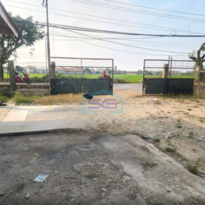Dijual Gudang Murah Dibawah Pasaran Lokasi di Pinggir Jalan Tanjung Pasir Tangerang LT 1165m2