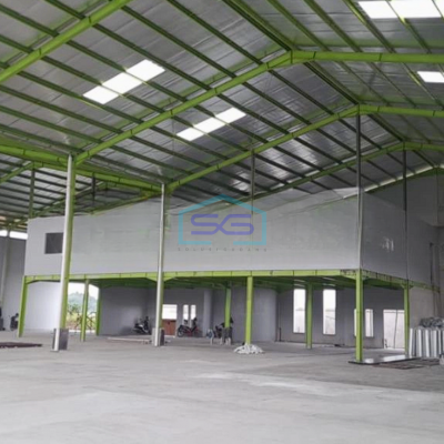 Disewakan Gudang Zona Industri Di Cikupa Tangerang Banten Luas 1728m2