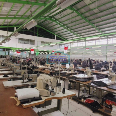 Dijual Pabrik Garmen Aktif Dekat Tol Kutawaringin Soreang Bandung LT 6000m2
