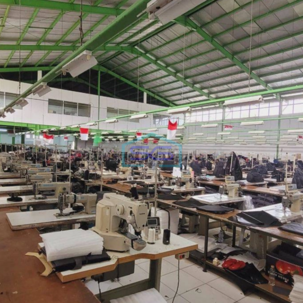 Dijual Pabrik Garmen Aktif Dekat Tol Kutawaringin Soreang Bandung LT 6000m2-2
