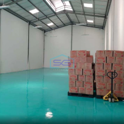 Dijual Gudang  Gandeng 2  Di kawasan Elite Pergudangan Bizpark 3 Bekasi Barat LT 360m2
