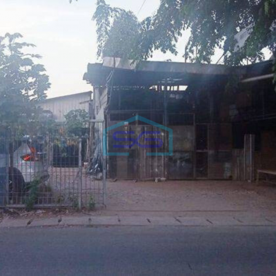 Dijual lahan dan Bangunan di pinggir jalan raya Cikunir Bekasi