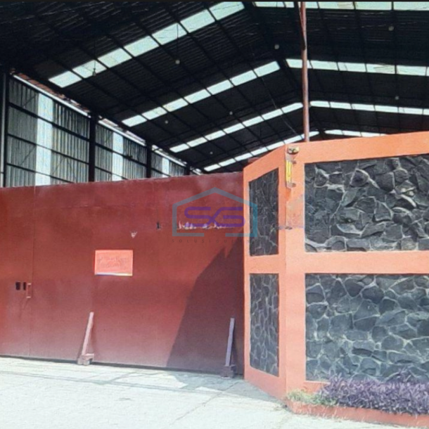Dijual Gudang Bagus di Jalan Raya Tapos Depok Strategis Pinggir Jalan LT 588m2-2