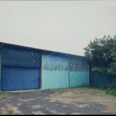 Dijual Gudang Siap Huni di Pinggir Jalan Raya Kedung Halang Bogor