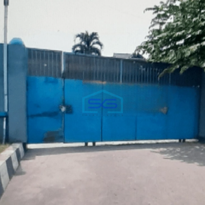 Dijual Gudang ex Pabrik Gunung Sindur Bogor Lokasi Strategis Akses Bagus LT 3671m2