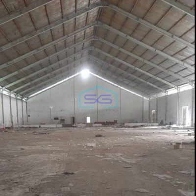 Dijual Gudang Bagus Strategis Dipinggir Jalan Gunung Sindur Bogor LT 5092m2