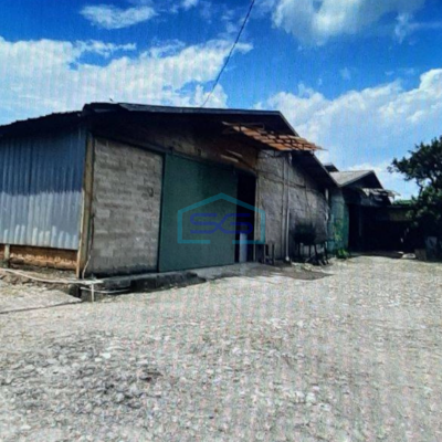 Dijual Gudang Bagus Lokasi Strategis Dipinggir Jalan Raya Parung Bogor LT 4900m2