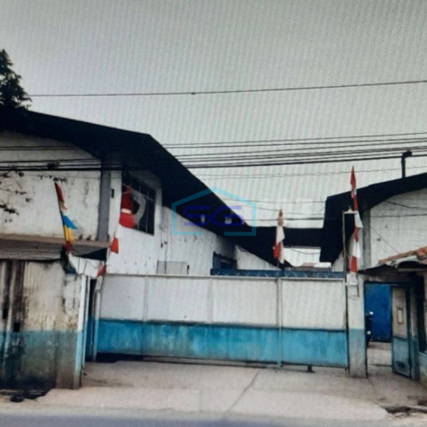 Dijual Gudang ex Pabrik Sepatu di Tangerang Dipinggir Jalan Raya LT 7620m2-1