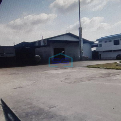 Dijual Gudang ex Pabrik Spont di Jatiuwung Tangerang LT 9550m2