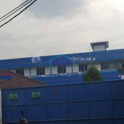Dijual Gudang Bagus Ex Pabrik di Gunung Putri Bogor Jalan Lebar LT 18585m2