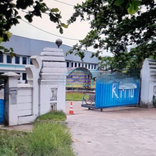 Dijual Pabrik di Jalan Raya Cikande Rangkas Bitung Serang LT 101155m2-1