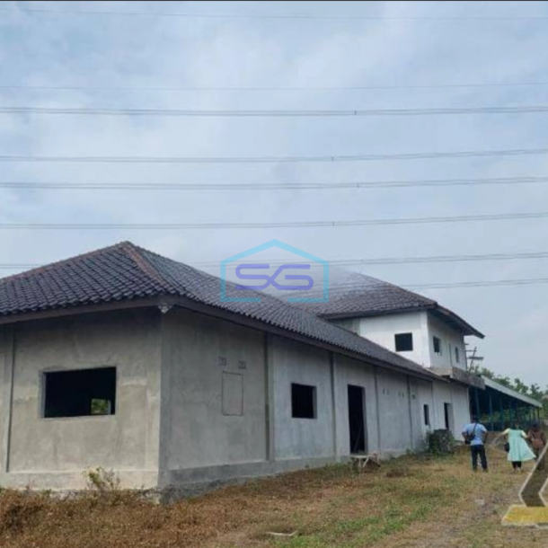 Disewakan Gudang Zona Industri Bangunan Baru Luas 2,5 Hektar Lokasi Klaten-1