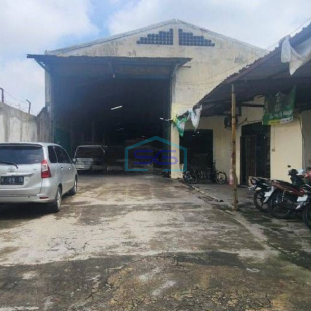 Disewakan Gudang Zona Industri Luas Tanah 1400m2 Lokasi Strategis di Grogol Sukoharjo-1