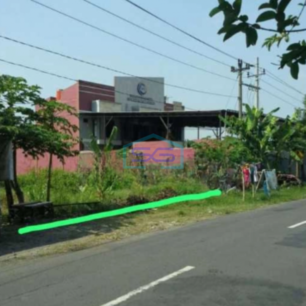 Dijual Tanah Lahan Zona Kuning Strategis Pekarangan Kartasura Sukoharjo 1829m2-3