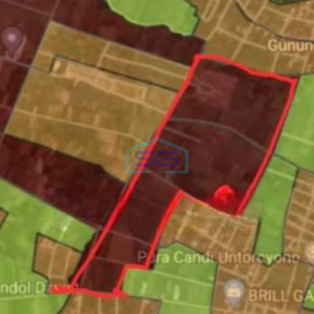 Dijual Tanah Lahan Industri Sangat Strategis Lokasi Pedan Klaten Luas 20 Ha-1