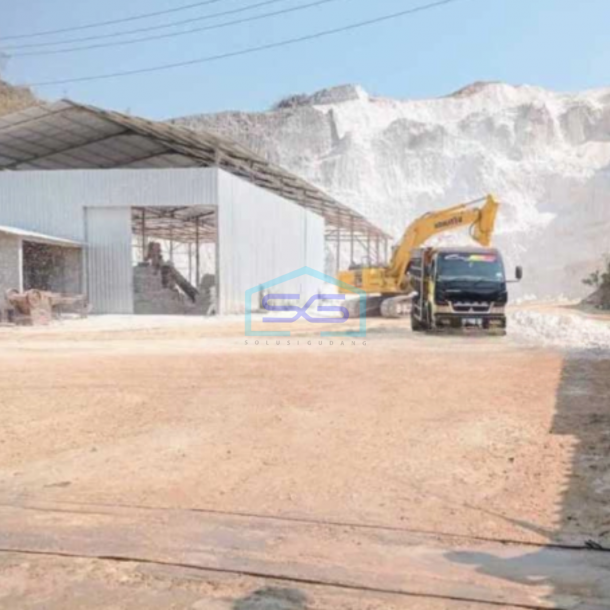 Dijual Gudang Batu kapur Gunung Kidul Jogjakarta luas 25000 m-3