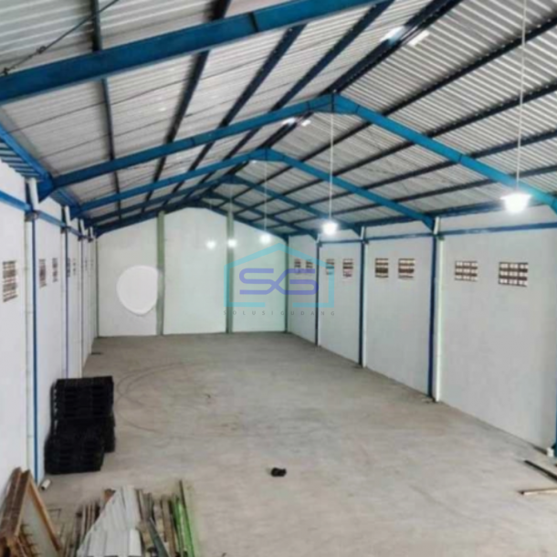 Dijual Gudang Sukoharjo 550m² Zona Industri Tinggi Bangunan 6 Meter SHM-3