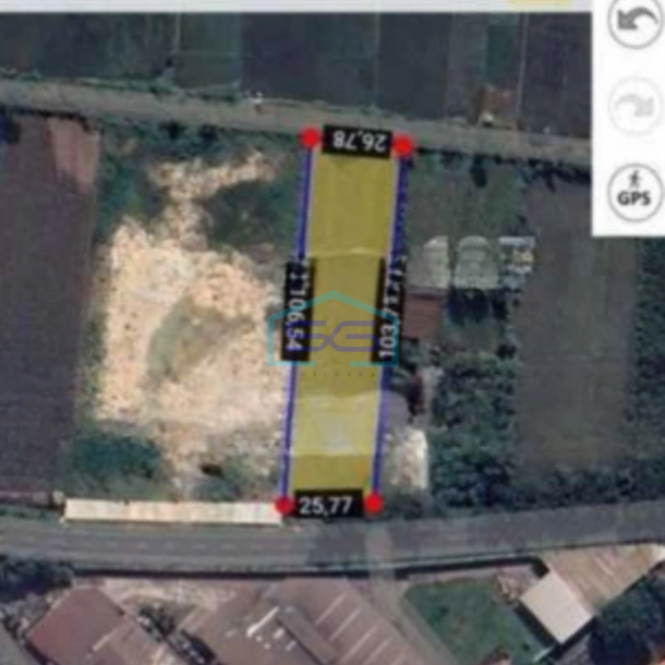 Dijual Tanah Strategis Lokasi Karanganyar Luas Tanah 2700 m2-2