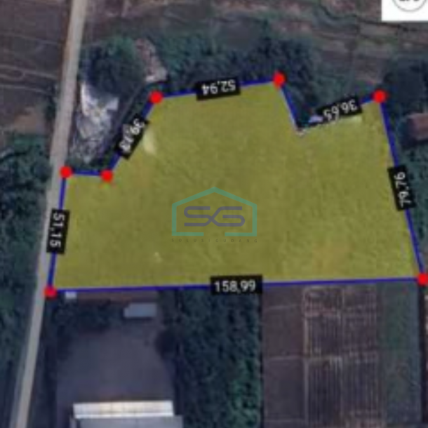 Dijual Tanah Jl Mojo Karanganyar luas tanah 10000m2-1