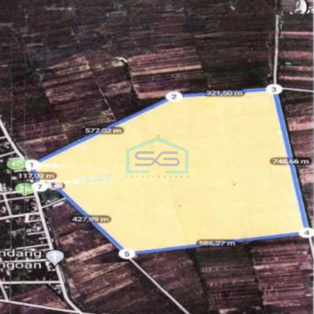 Dijual Tanah Lahan industri Sragen luas tanah 50 Ha-1