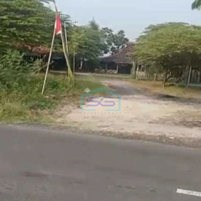 Dijual Tanah Lahan Industri SHM di Masaran Sragen Luas 3 Ha Dekat Tol Akses Truk & Kontainer