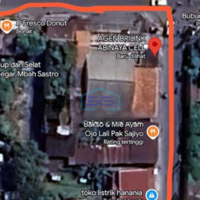 Dijual ruko lokasi gumpang Kartasura luas 660m