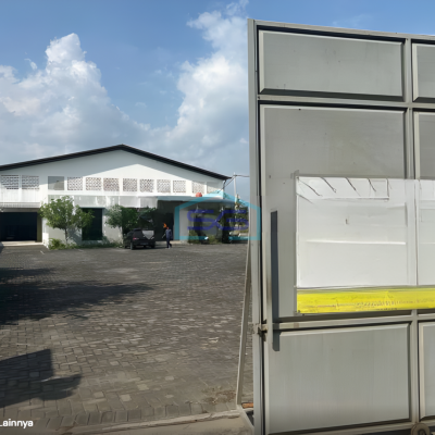 Dijual Gudang Zona Merah Industri Lokasi Juwiring Klaten Jawa Tengah Luas Tanah 4700m2