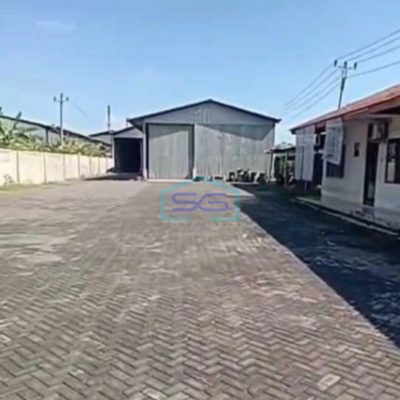 Disewakan Gudang Zona Industri Strategis Lokasi Sukoharjo Jawa Tengah Luas Bangunan 4000m2