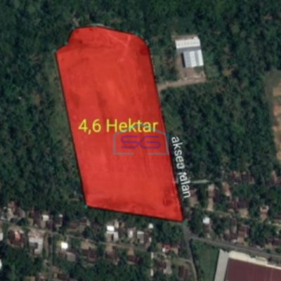 Dijual Tanah Zona Industri Lokasi Ampel Boyolali Jawa Tengah Luas 46000m2