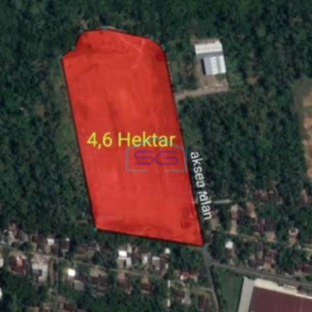 Dijual Tanah Zona Industri Lokasi Ampel Boyolali Jawa Tengah Luas 46000m2-1
