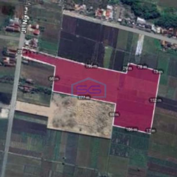 Dijual Tanah Zona Industri Lokasi di Rejoso Nganjuk Jawa Timur Luas 36000m2-1