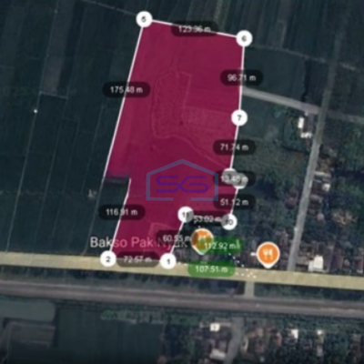 Dijual Tanah Zona Industri Lokasi Nganjuk Jawa Timur Luas Tanah 40000m2