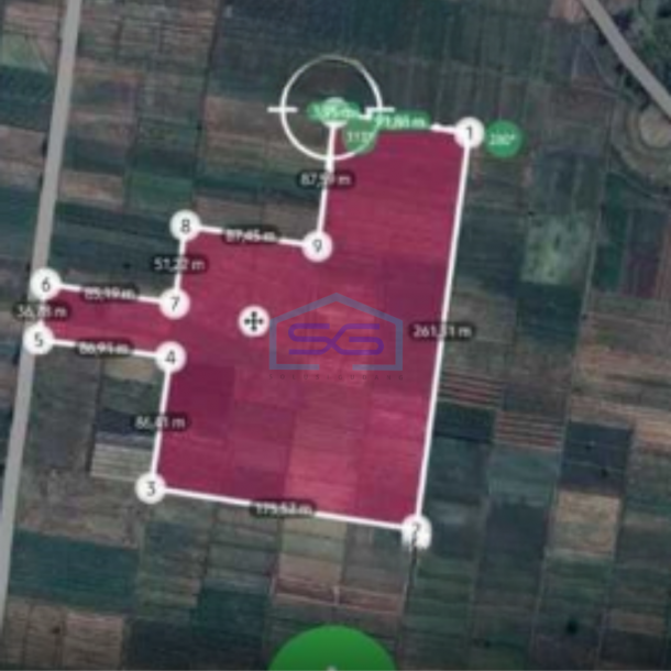Dijual Tanah Zona Industri Luas Tanah 40000m2 Cepoko, Sumberlawang Sragen Jawa Tengah-1