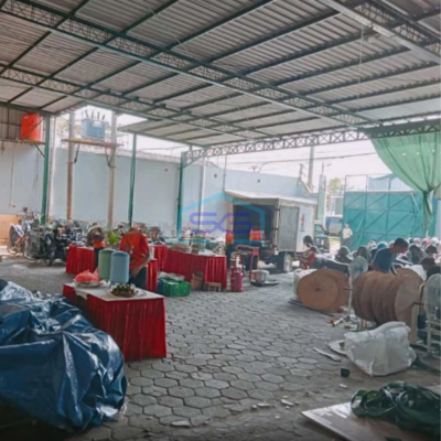 Disewakan Gudang Zona Industri Lokasi Banyudono Boyolali Jawa Tengah Luas Bangunan 2000m2