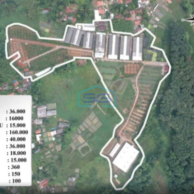 Dijual Tanah Lokasi di Rumpin Bogor Luas Tanah 4 Hektar