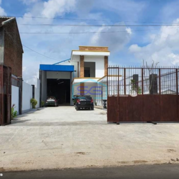 Disewakan Gudang Zona Industri Strategis Gatak Sukoharjo Jawa Tengah Luas Bangunan 900m2-1