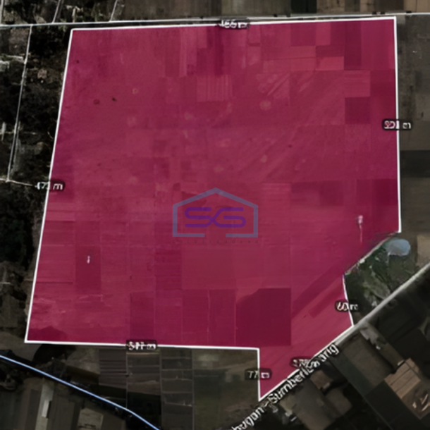 Dijual Lahan Tanah Zona Industri Lokasi Sumberlawang Sragen Jawa Tengah Luas Tanah 420000m2-1